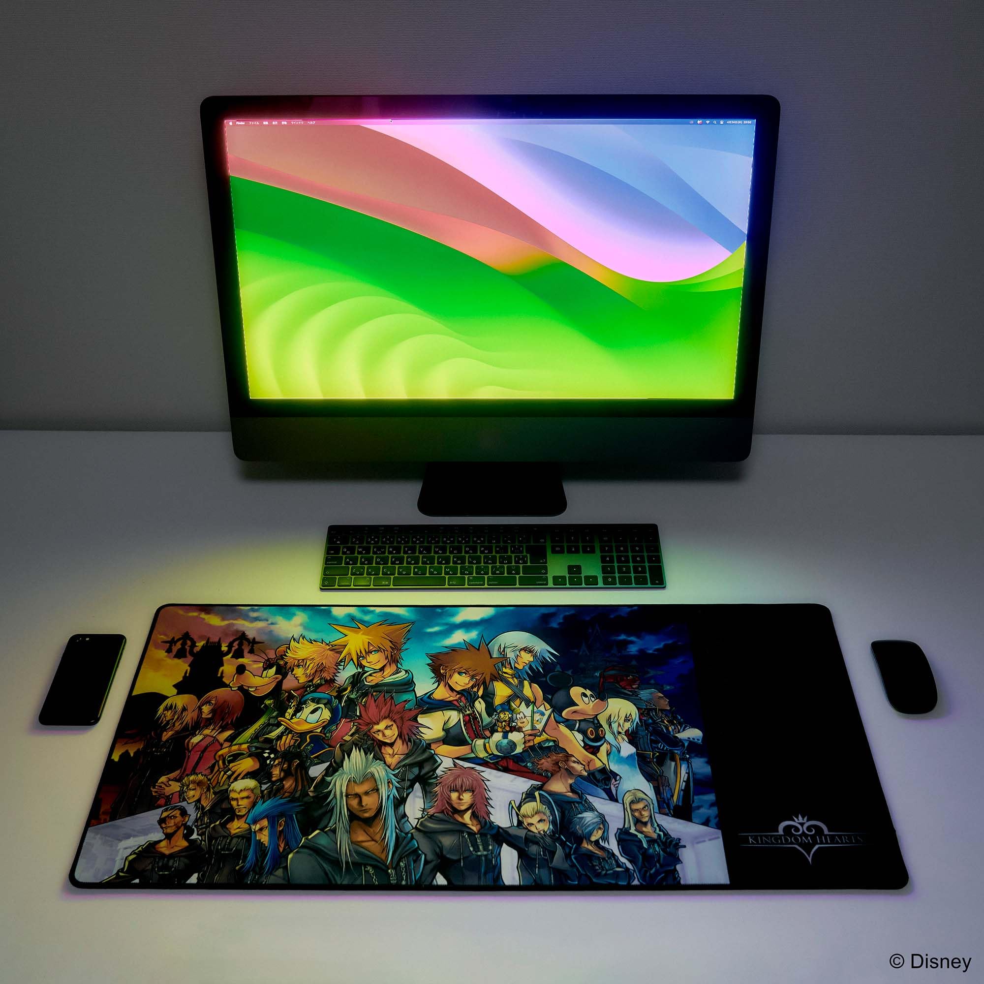 Amazon.co.jp: キングダム ハーツ II/ゲーミングマウスパッド : おもちゃ